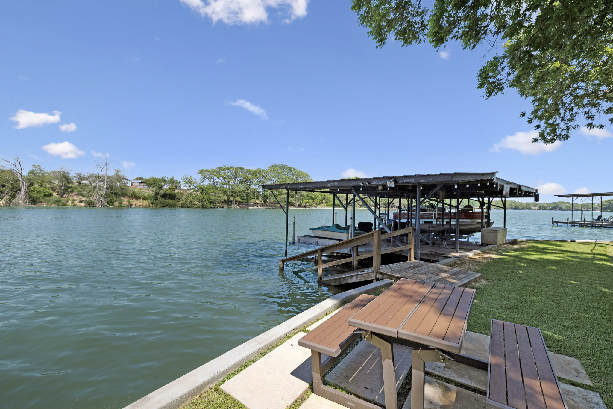 Located on Lake Dunlap, Residential for Sale by 1435 E Zipp Rd in the New Braunfels, located in the neighborhood of 